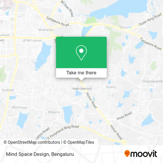 Mind Space Design map