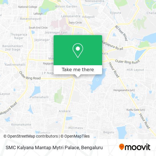 SMC Kalyana Mantap Mytri Palace map