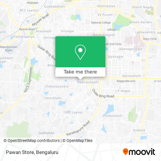 Pawan Store map