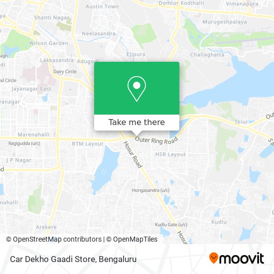 Car Dekho Gaadi Store map