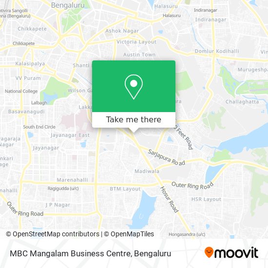 MBC Mangalam Business Centre map