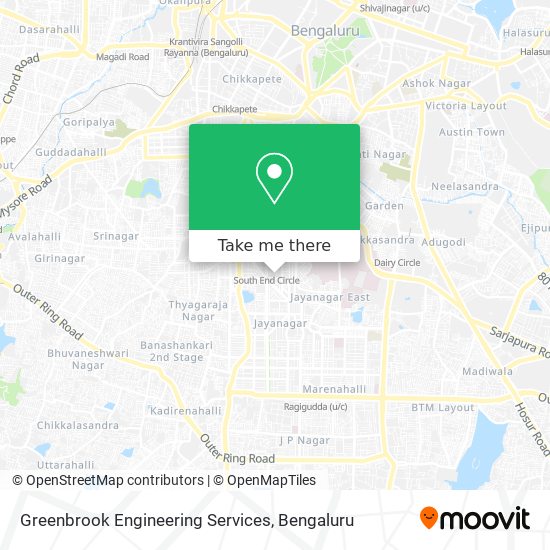 Greenbrook Engineering Services map