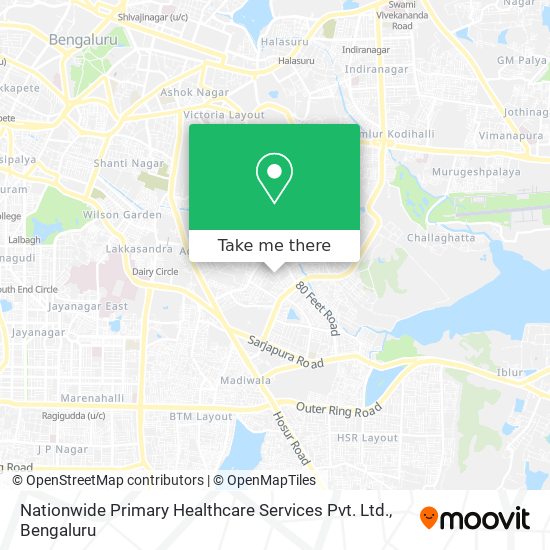 Nationwide Primary Healthcare Services Pvt. Ltd. map