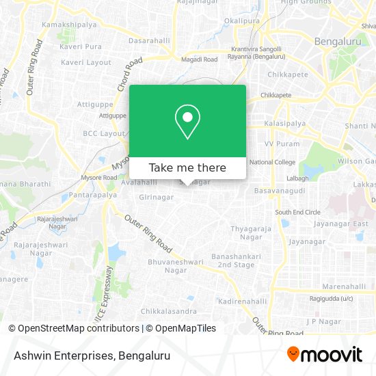 Ashwin Enterprises map