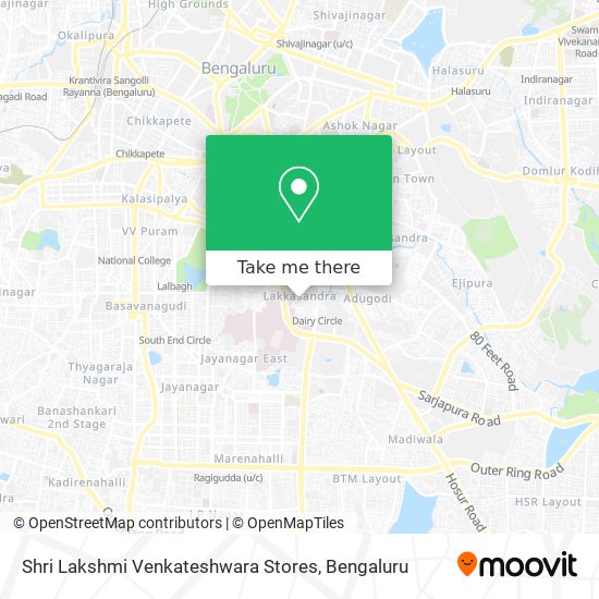 Shri Lakshmi Venkateshwara Stores map