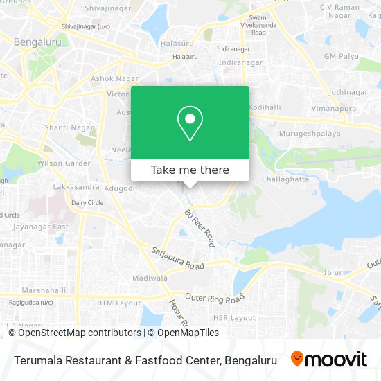 Terumala Restaurant & Fastfood Center map