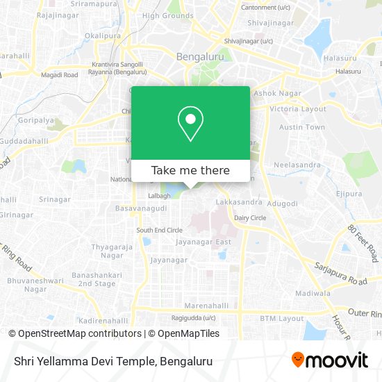 Shri Yellamma Devi Temple map