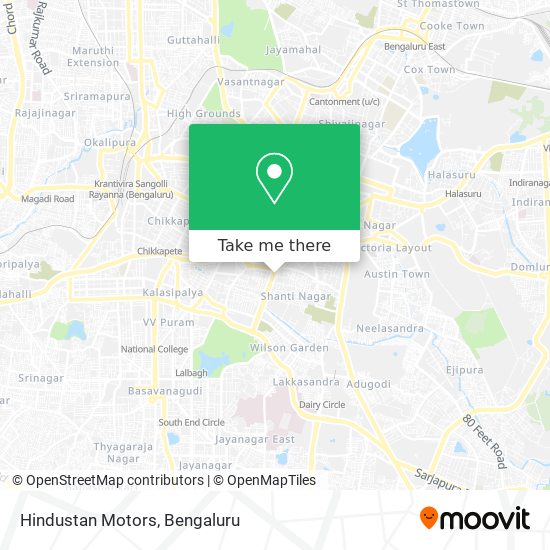 Hindustan Motors map