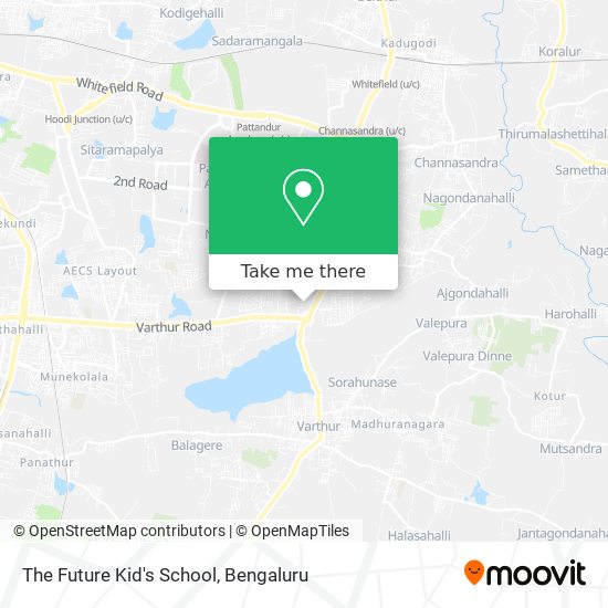 The Future Kid's School map