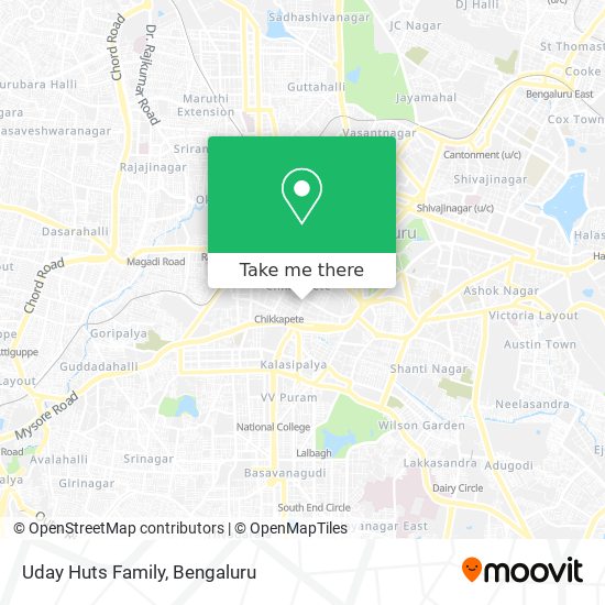 Uday Huts Family map