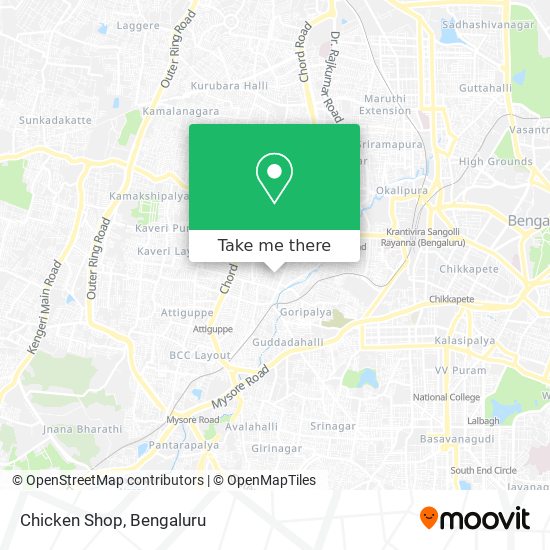 Chicken Shop map