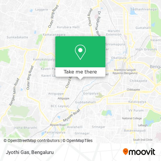 Jyothi Gas map