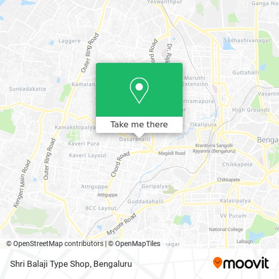 Shri Balaji Type Shop map