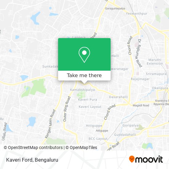 Kaveri Ford map