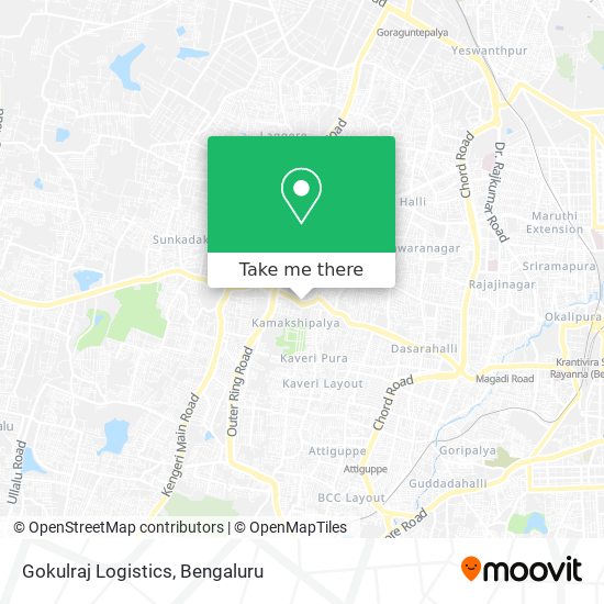 Gokulraj Logistics map
