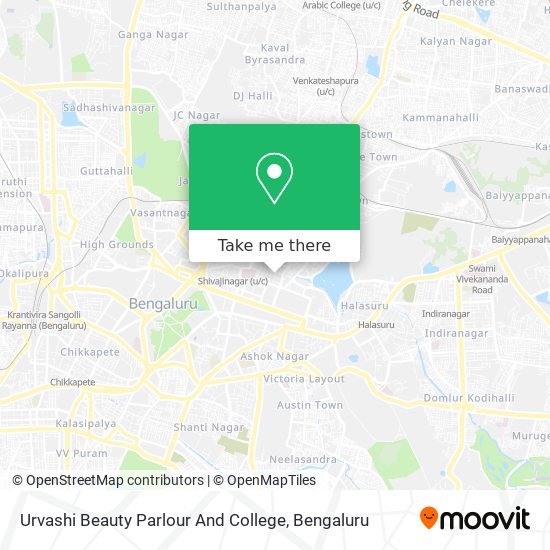 Urvashi Beauty Parlour And College map