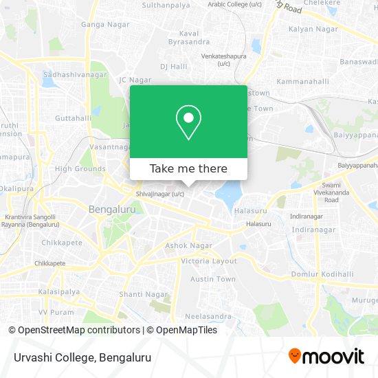 Urvashi College map