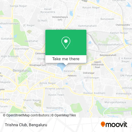 Trishna Club map
