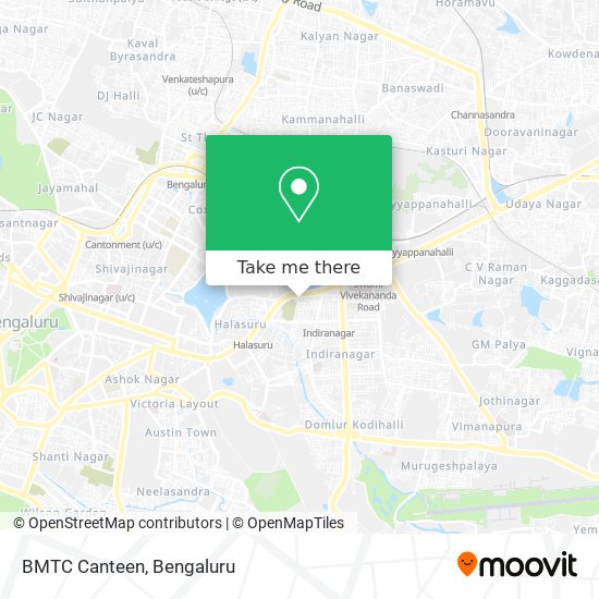 BMTC Canteen map