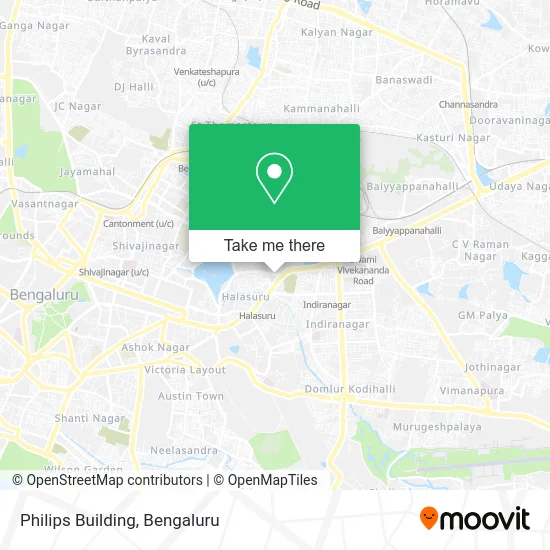 Philips Building map