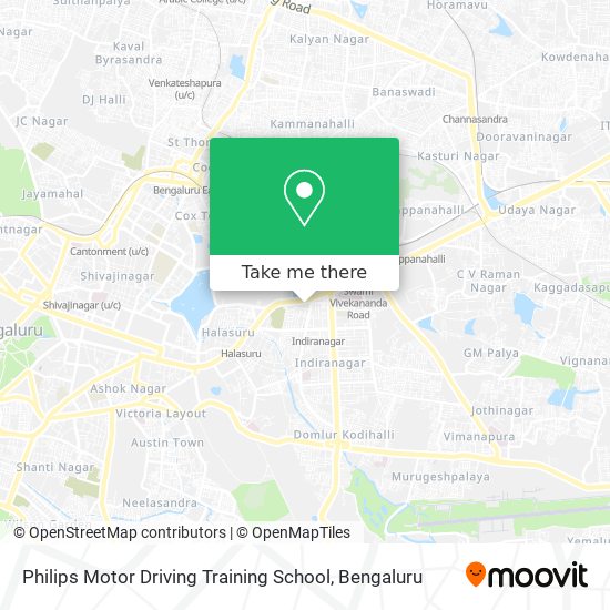 Philips Motor Driving Training School map