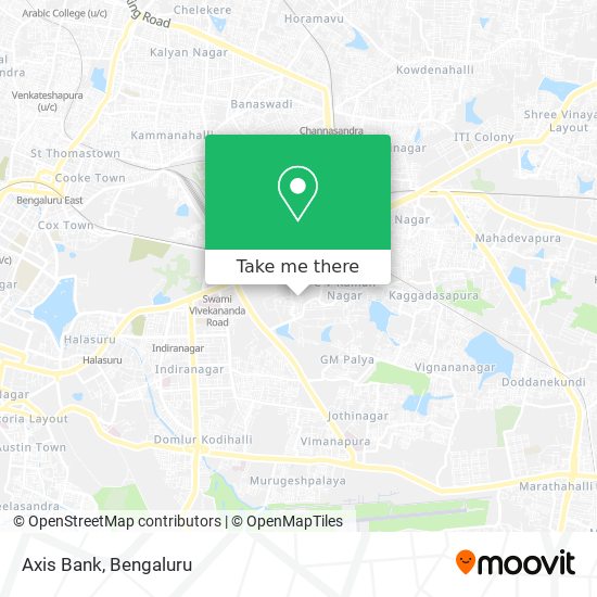 Axis Bank map