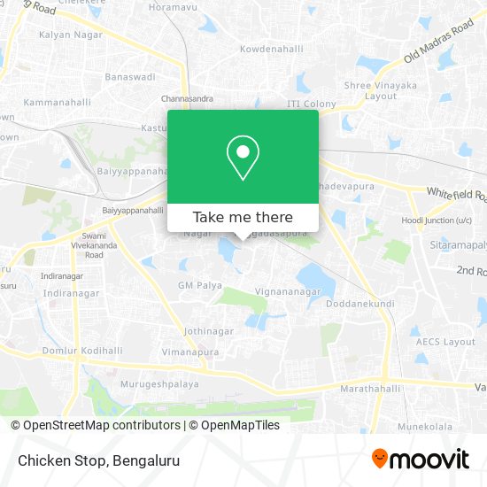 Chicken Stop map