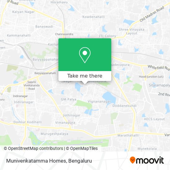 Munivenkatamma Homes map