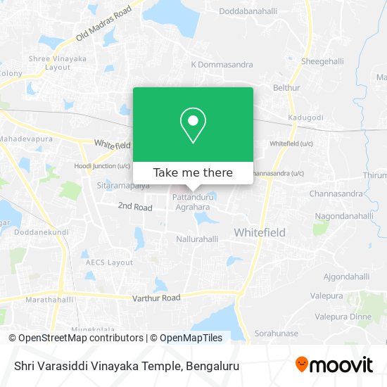 Shri Varasiddi Vinayaka Temple map
