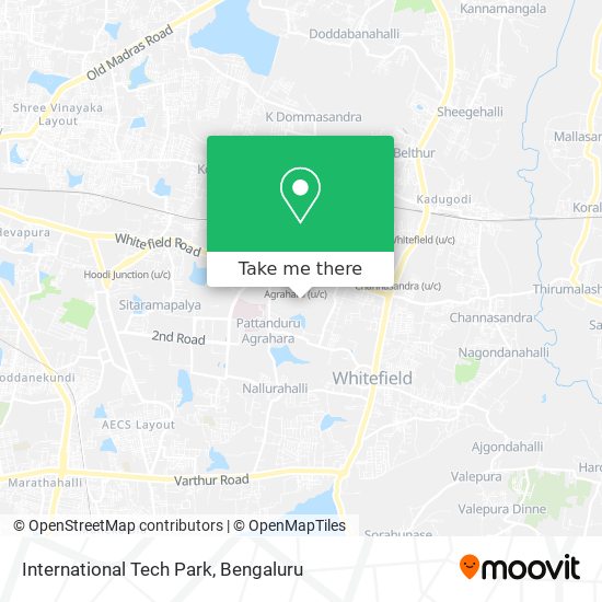 International Tech Park map