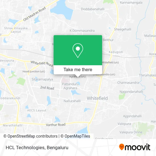 HCL Technologies map