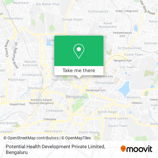 Potential Health Development Private Limited map