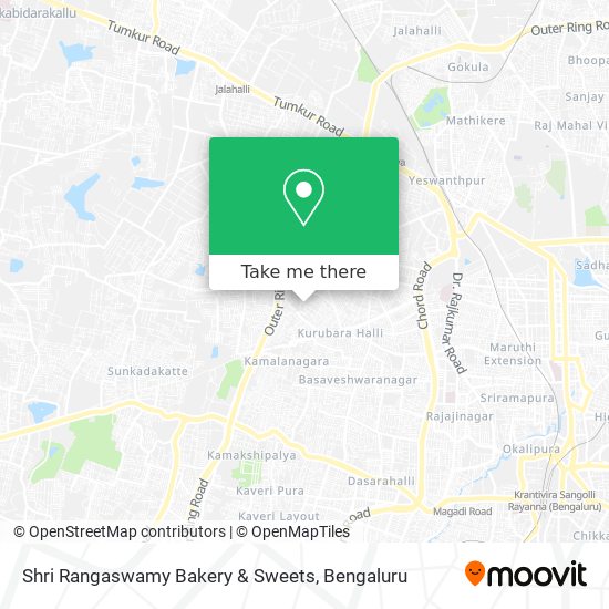 Shri Rangaswamy Bakery & Sweets map