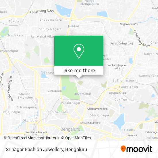 Srinagar Fashion Jewellery map