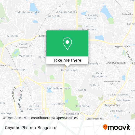 Gayathri Pharma map