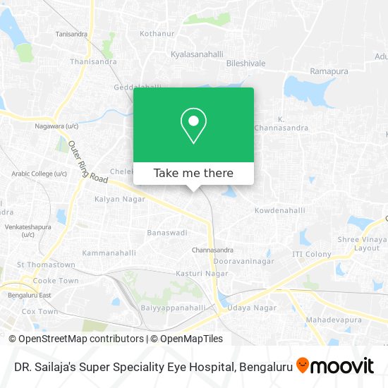 DR. Sailaja's Super Speciality Eye Hospital map
