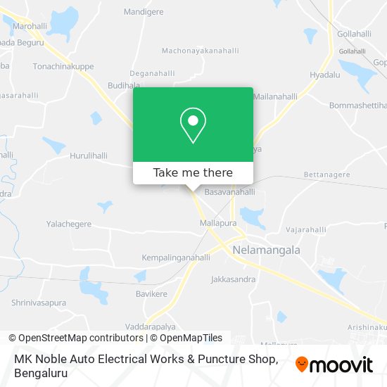 MK Noble Auto Electrical Works & Puncture Shop map