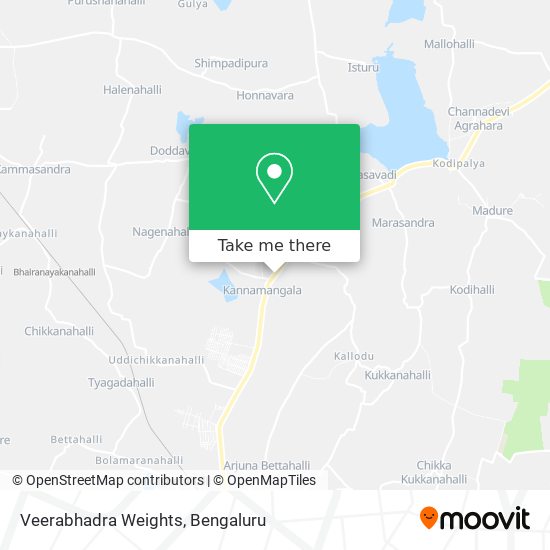Veerabhadra Weights map