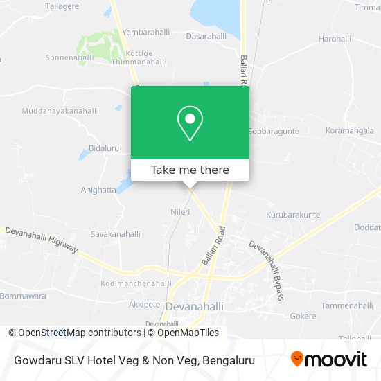 Gowdaru SLV Hotel Veg & Non Veg map