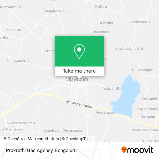 Prakruthi Gas Agency map