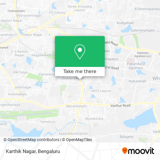 Karthik Nagar map