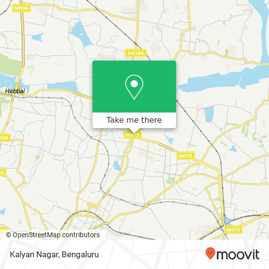 Kalyan Nagar map