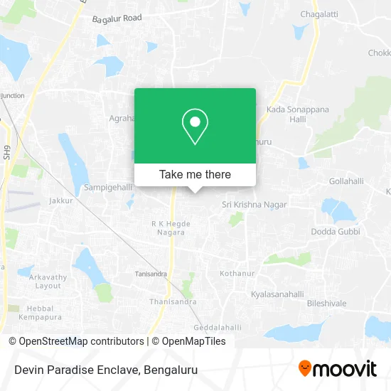 Devin Paradise Enclave map