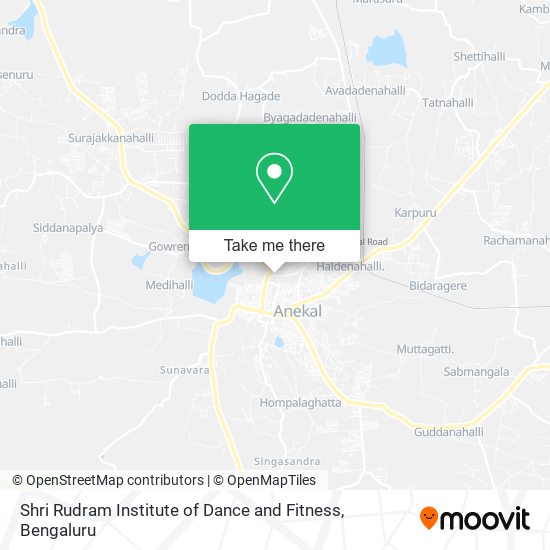 Shri Rudram Institute of Dance and Fitness map