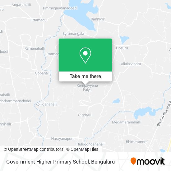 Government Higher Primary School map