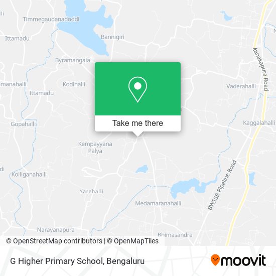 G Higher Primary School map