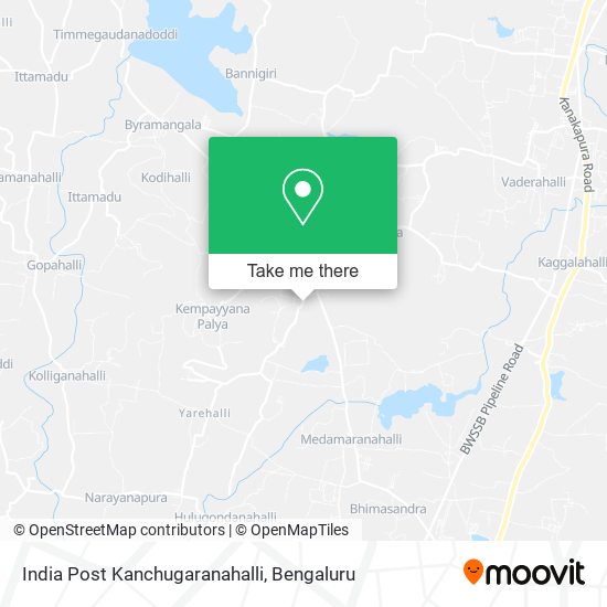 India Post Kanchugaranahalli map
