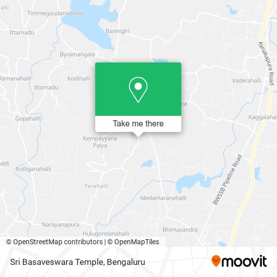 Sri Basaveswara Temple map