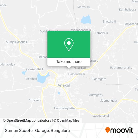 Suman Scooter Garage map