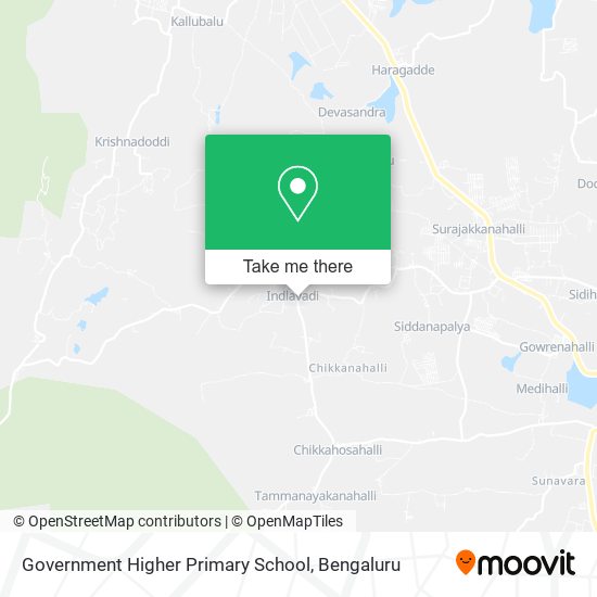 Government Higher Primary School map